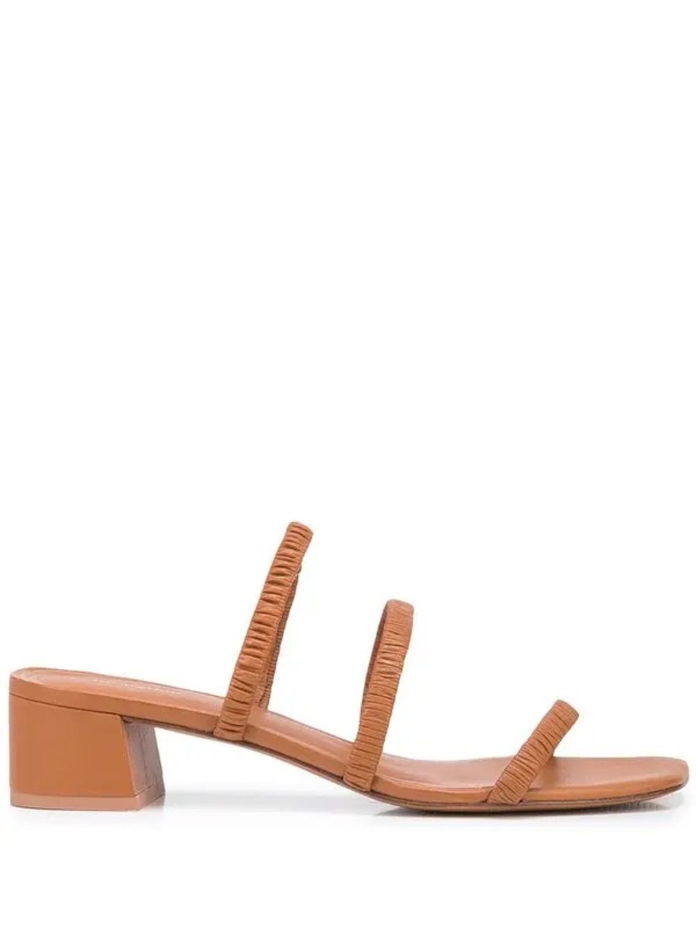 Reformation Assunta Strappy Block Heel Mules